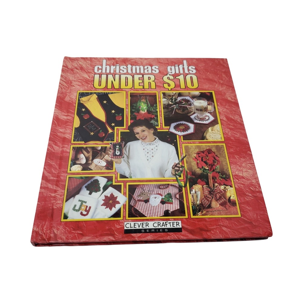 Christmas Gifts Under $10 Leisure Arts Clever Crafter Series Hardcover Book 1993 - Picture 1 of 13